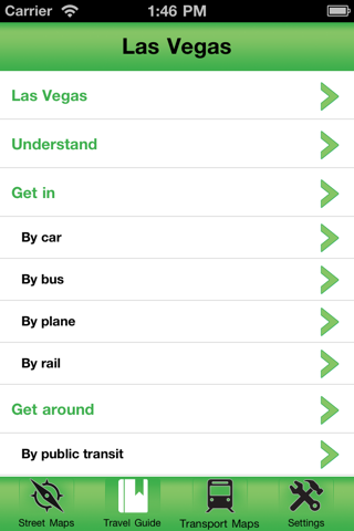 Las Vegas Offline Street Map screenshot 2