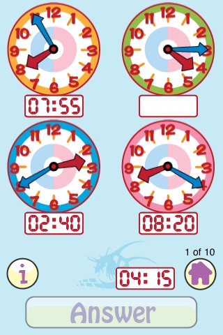 Wooly Wormies: Tell The Time screenshot 4