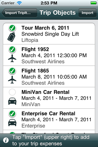 Travel Wallet Lite screenshot 3