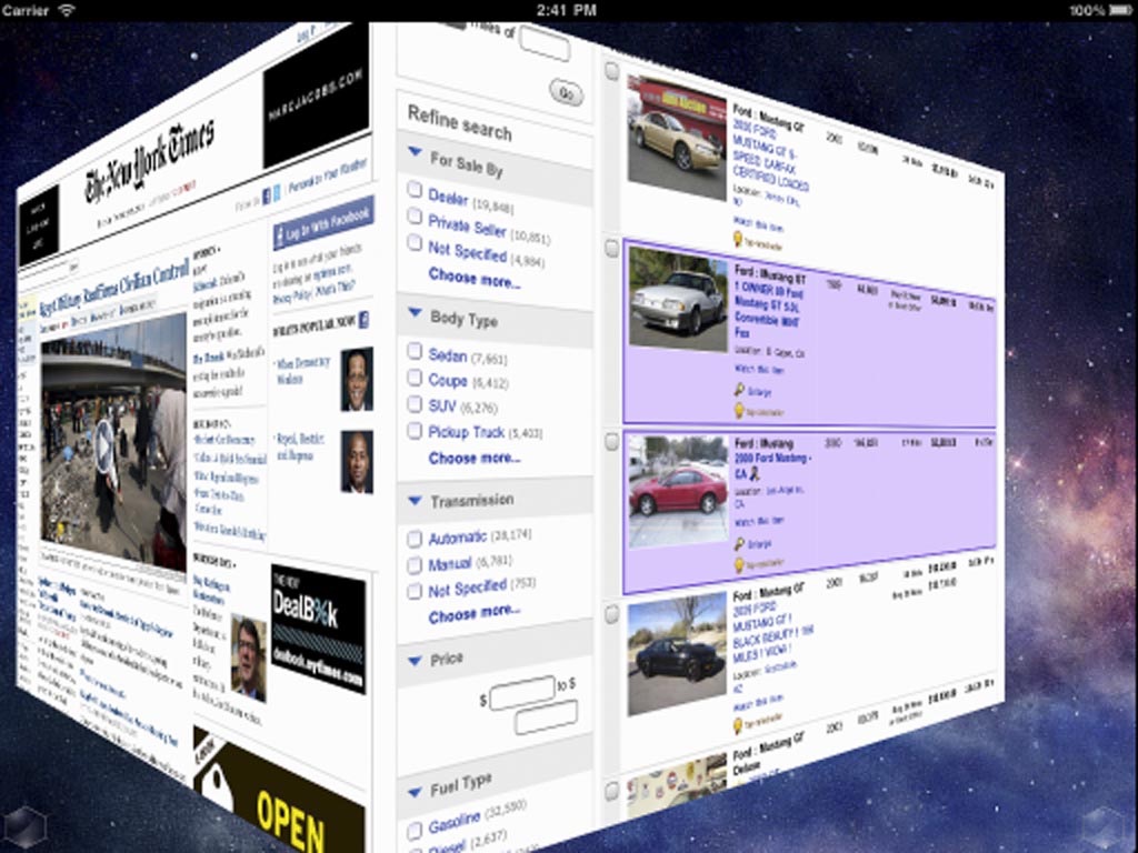 3D Web Browser Pro screenshot 3