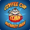 Coffee Cup Monkey Man