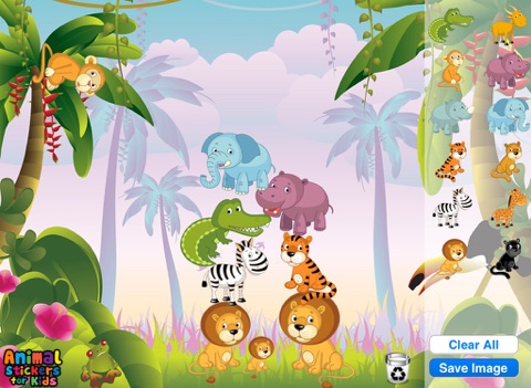 Animal Stickers for Kids screenshot 3