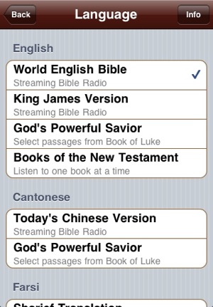 Streaming Bible Radio(圖2)-速報App