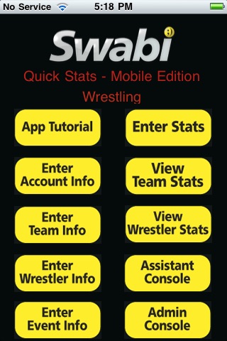 Quick Stats for Wrestling