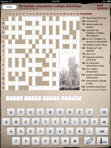 Krzyżówka screenshot 3