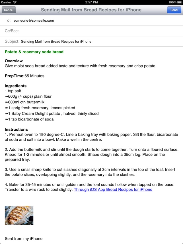 Bread Recipes for iPad(圖4)-速報App