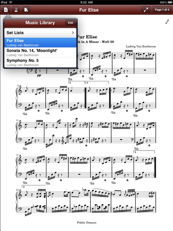 PDF Sheet Music Reader screenshot-3