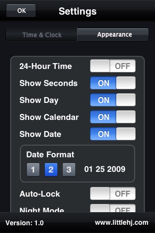 Table Clock screenshot 4