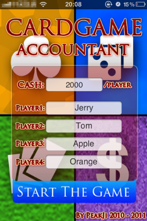 cardgame accountant