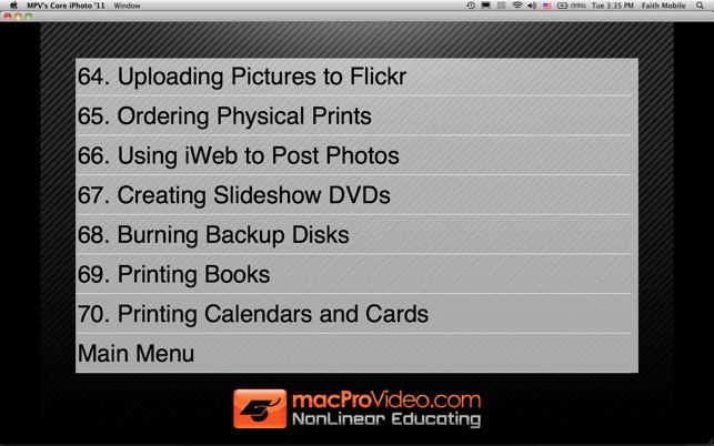 Course For iPhoto '11 101 - Core iPhoto '11(圖3)-速報App