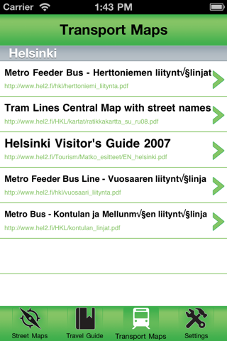 Helsinki Offline Street Map screenshot 3