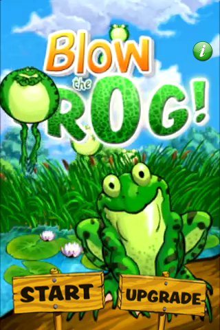 Blow The Frog: bigger is better Screenshot 3