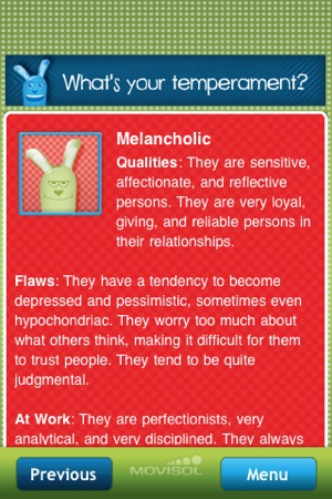 What's your temperament?