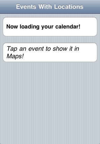 MapMyEvent - View Your Calendar Events on a Map!