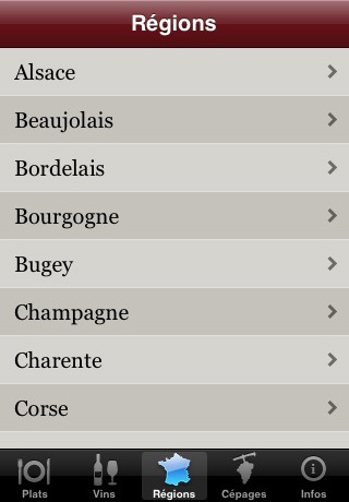 Food & Wine : more than 3000 matchings for your menus! screenshot-3
