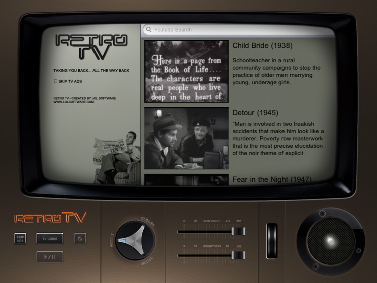 Retro TV Classic Drama Free Edition for iPad