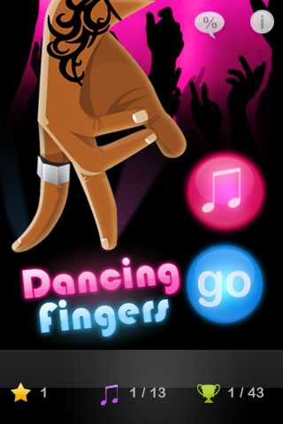 Dancing Fingers Free screenshot 2