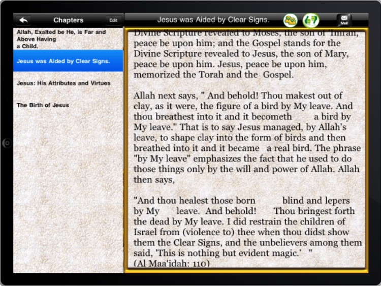 The islamic view of Jesus ( P.B.U.H ) for ipad screenshot-4