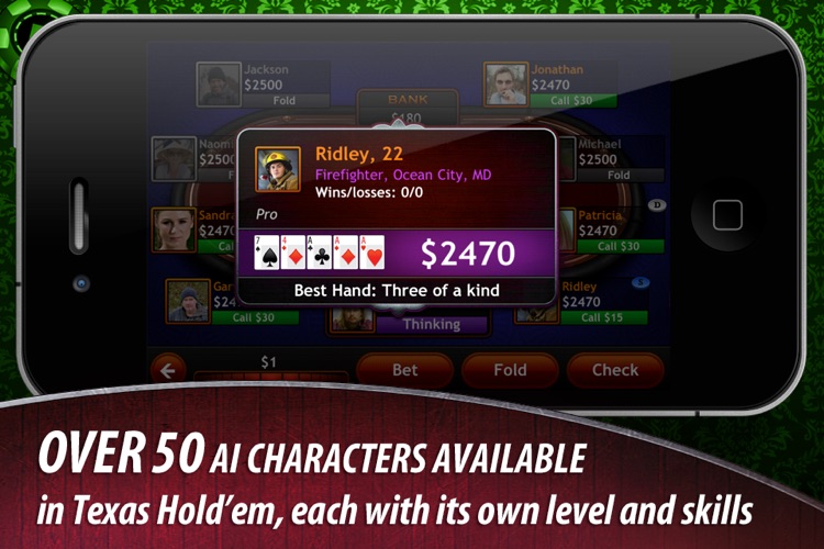 Texas Hold'em for iPad