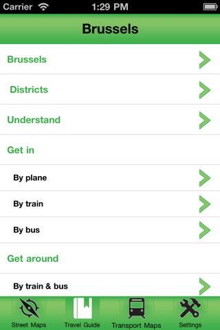 Brussels Offline Street Map screenshot 2
