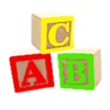 ABC Alphabet Song Sounds:  Alpha Baby Blocks pronunciation of English letters in tune