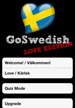 GoSwedish [Love Edition] Learn to Say lo