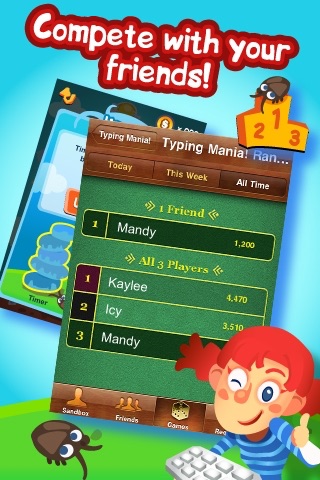 Typing Mania! Lite screenshot 3