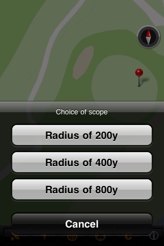 Ruler for golf