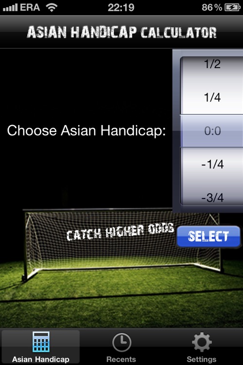 Asian Handicap Calculator