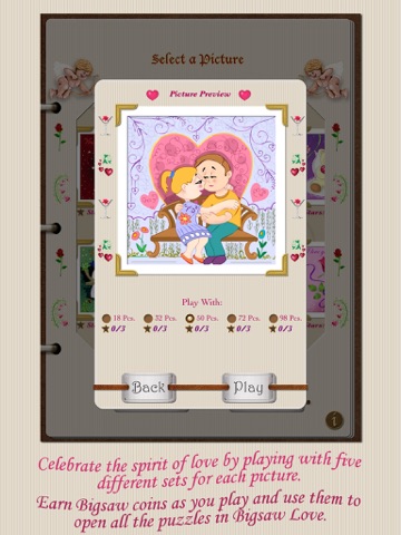 Bigsaw Love (Valentine's Day Edition) - Go Beyond Jigsaw screenshot 3