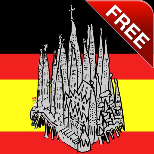 Barcelona Offline Map Guide Free icon
