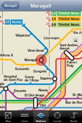 Barcelona Subway screenshot 4