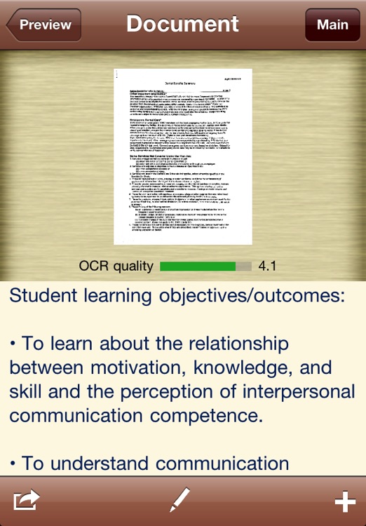 Perfect OCR: document scanner with high quality OCR