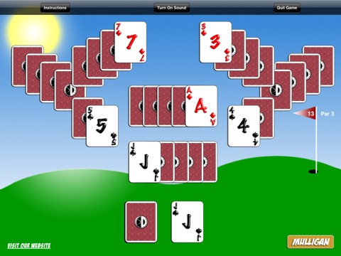 Golf Solitaire HD screenshot 4