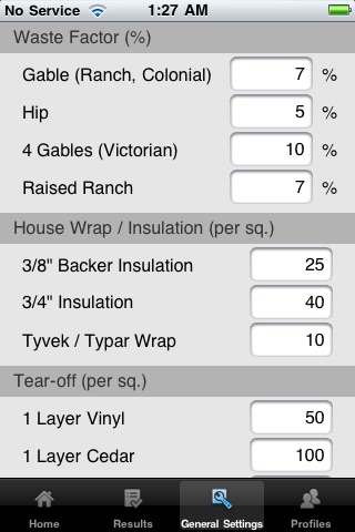 Siding Calculator screenshot 3