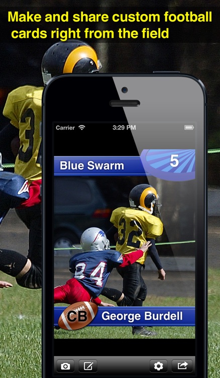 Football Card Pro - make your own custom trading cards