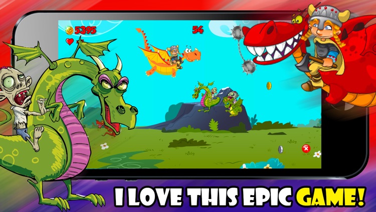 A Zombie Dragon Rider in The City : FREE Flying & Shooting Multiplayer Games - By Dead Cool Apps