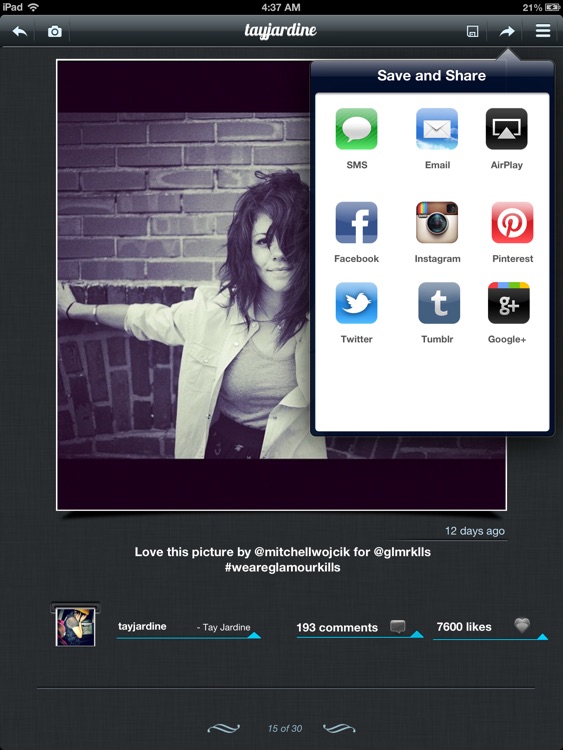 Instasave HD - The best iPad Instagram browser screenshot-3