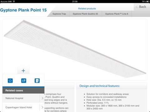 Gyptone Acoustic Ceilings and Walls screenshot 3