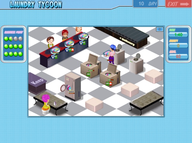 Laundry Tycoon HD Lite(圖1)-速報App