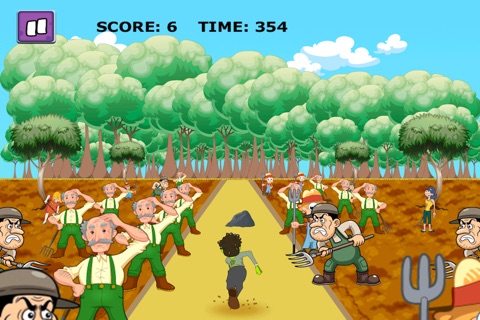 Zombie Escapes Angry Farmers FREE screenshot 3