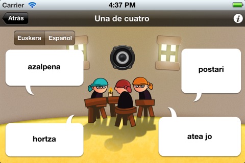 hitzApp – Vocabulario Euskera para iPhone screenshot 4
