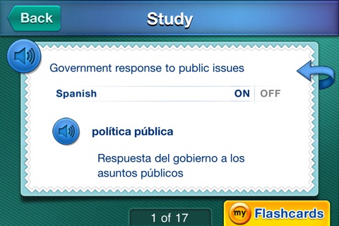 Civics myFlashcard Maker screenshot 2