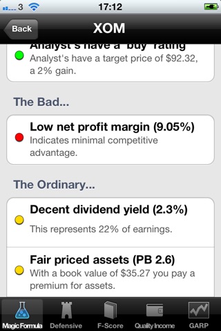 Value Investors Review screenshot 4