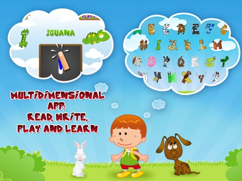 Animal  Alphabets HD: Learn , Write and Play screenshot 2