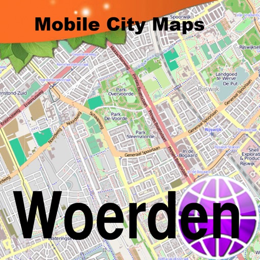 Woerden, Gouda, Bodegraven, Alphen Street Map icon