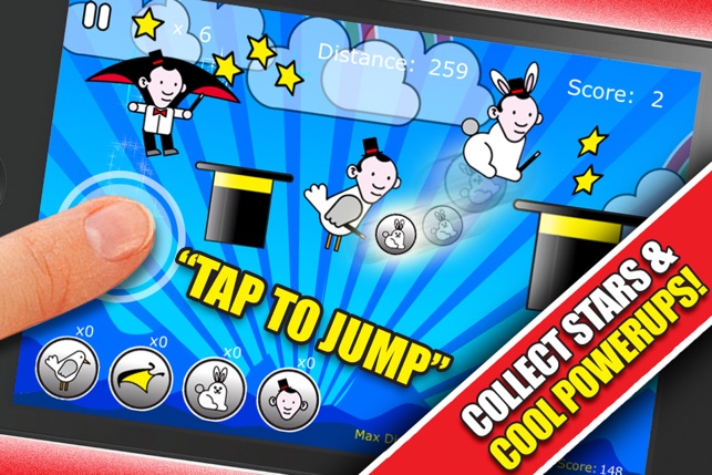 Jump Magic HD Free + Wizard Adventure Ga