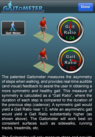 Gaitometer screenshot 4