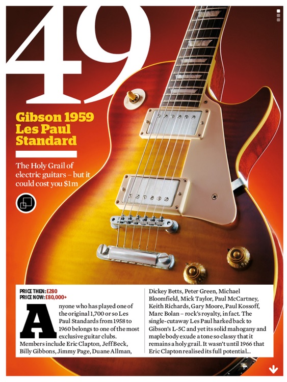 The 50 Best Guitars To Play Before You Die by Guitarist