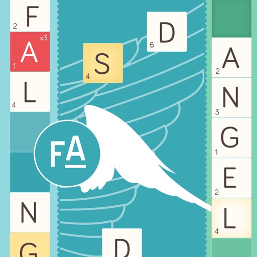 Word puzzle game ~ Falling Angels icon